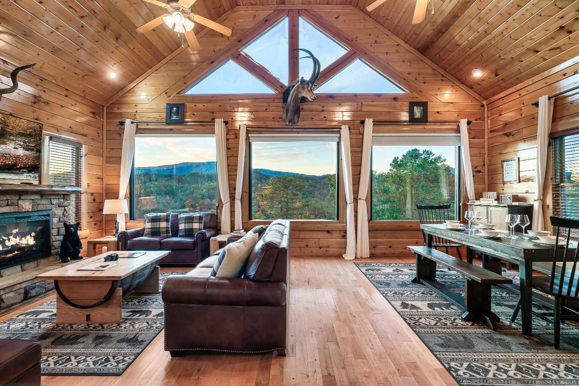 Epic Mountain Views, Hot Tub, Game Room, Sleeps 10 세비어빌 외부 사진